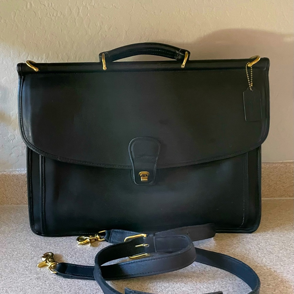 Vintage (1995) COACH beekman briefcase